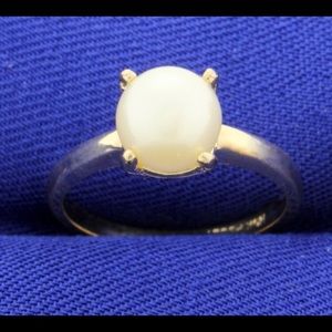 10k pearl ring (8mm)